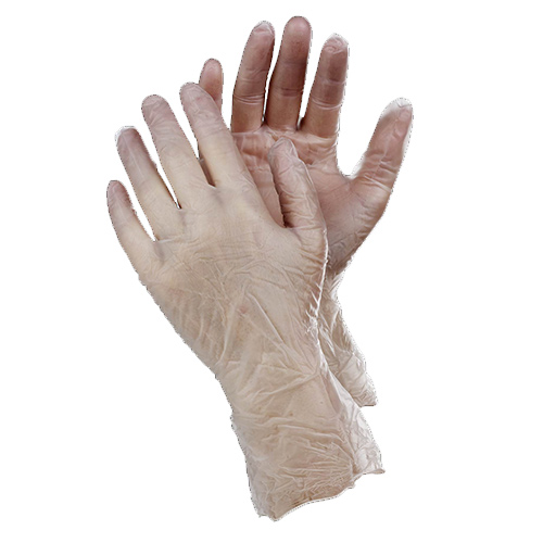 Are vinyl gloves waterproof on sale