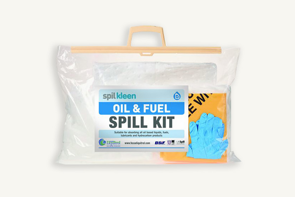 Boat oil and fuel spill kit