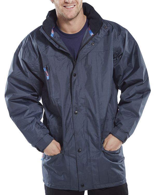 Plain navy blue jacket online