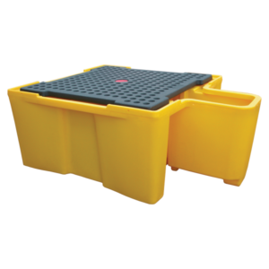 IBC Spill Pallet with Integral Dispensing Well